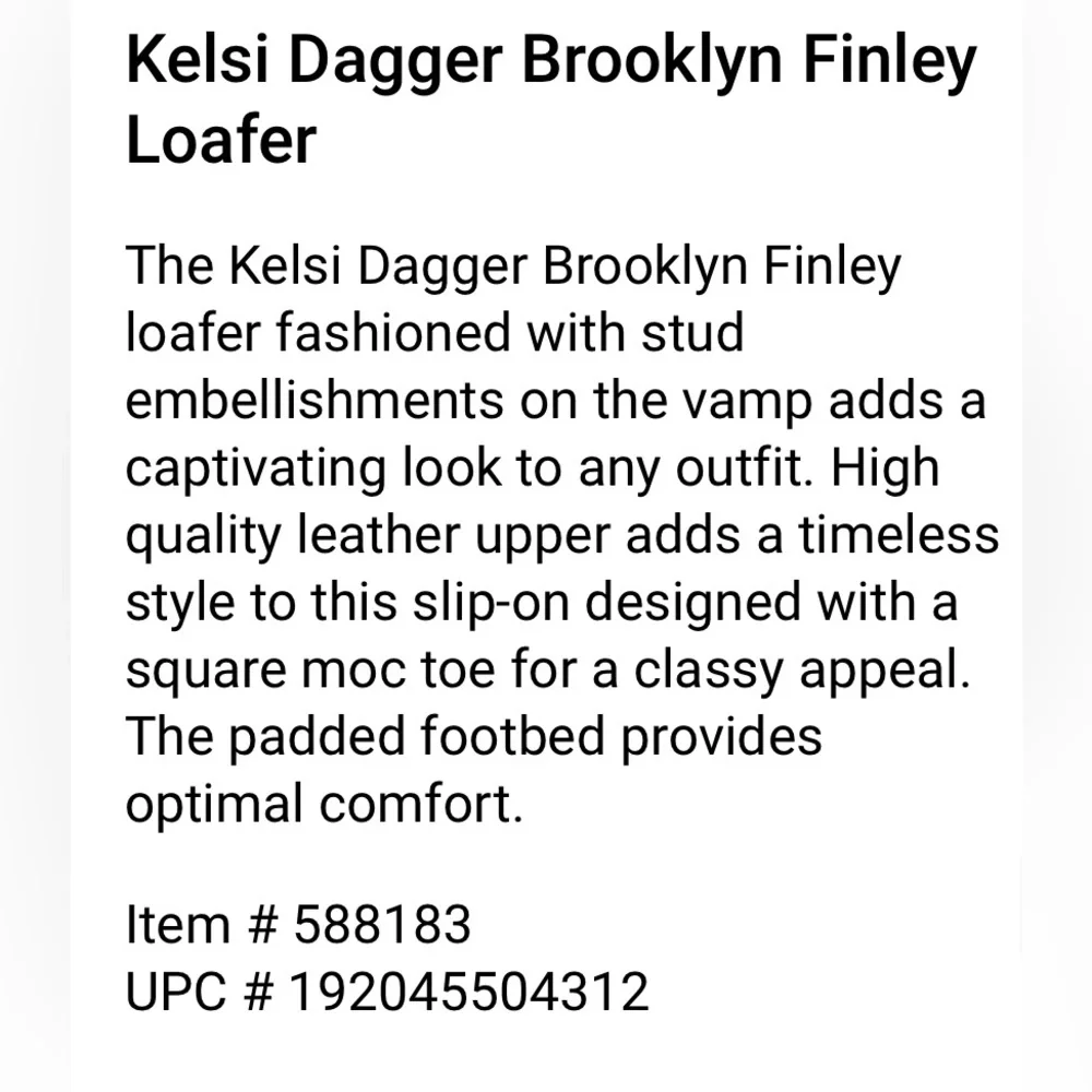 Kelsi Dagger Metallic Silver Square-Toe Loafers - Picture 8 of 13